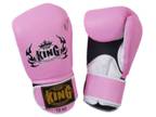 Top King Pink Double Tone Boxing Gloves 